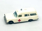 Matchbox Lesney Regular Wheels 3 Mercedes Benz-Binz Ambulance in cream , nmint!