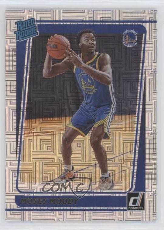 2021-22 Panini Donruss Rated Rookie Choice Moses Moody #234 Rookie RC 0g90