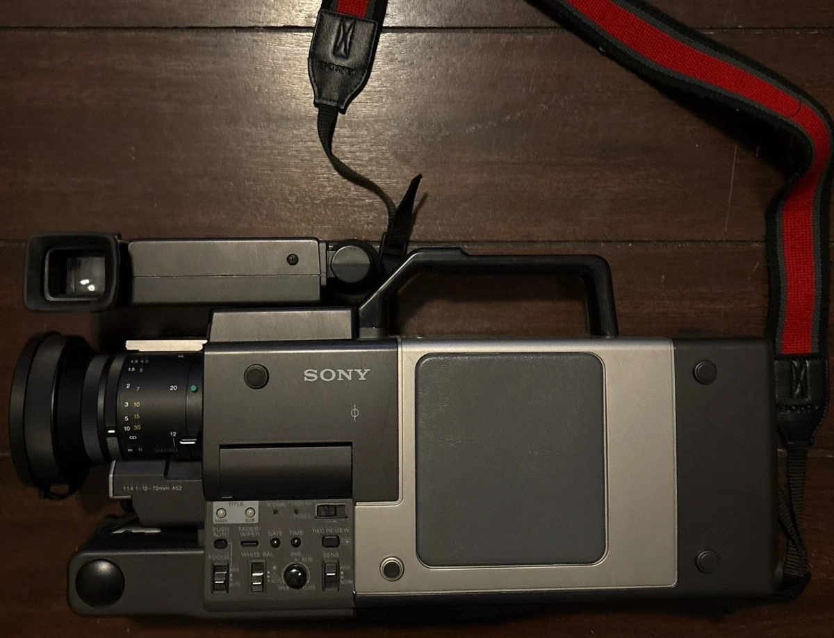 Sony CCD-V110 Video8 Pro Videocámara Videocámara Grabadora VNTG FILTRO LENTE PAQUETE