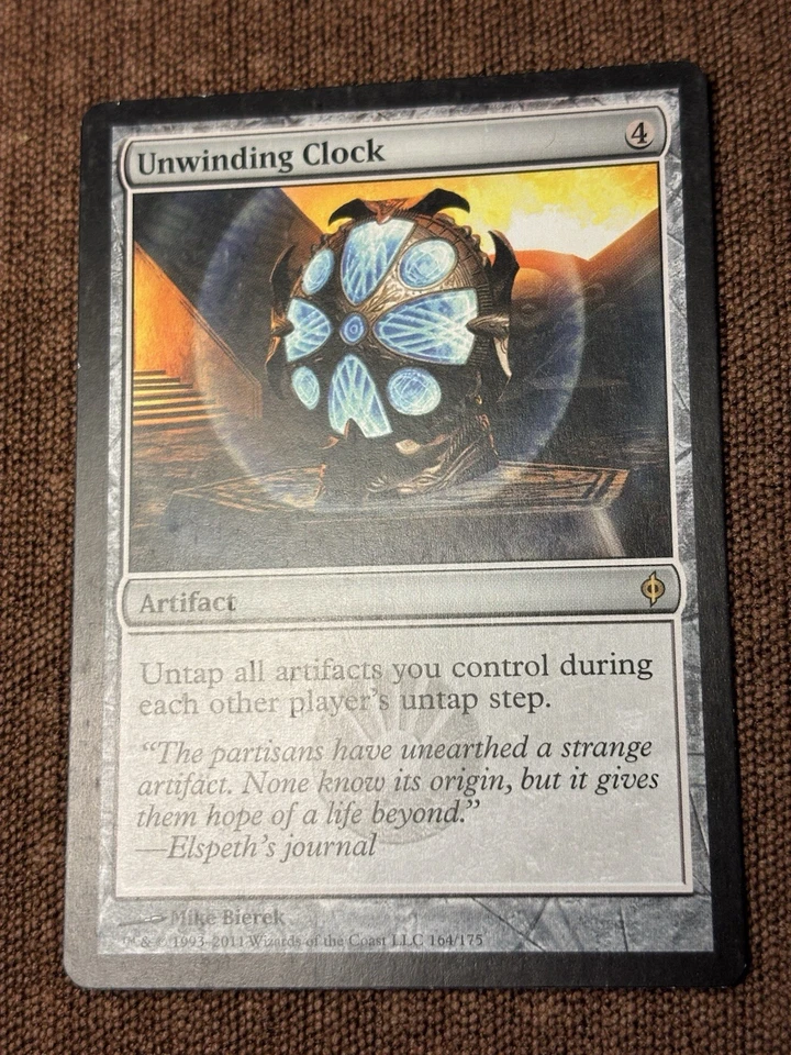 Unwinding Clock, New Phyrexia, MTG, Modern, EDH, Commander, ENGLISH - Image 2 of 4