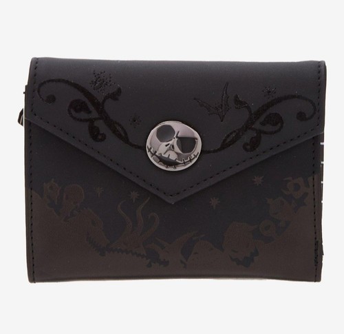 DISNEY Nightmare Before Christmas Halloween Town Icons Crossbody Bag + WALLET - Picture 2 of 9
