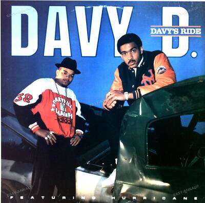 Davy D. Featuring Hurricane - Davy's Ride LP (VG+/VG) .