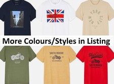 Mens T-Shirt NEW Size M L XL Motorbike Design Primark