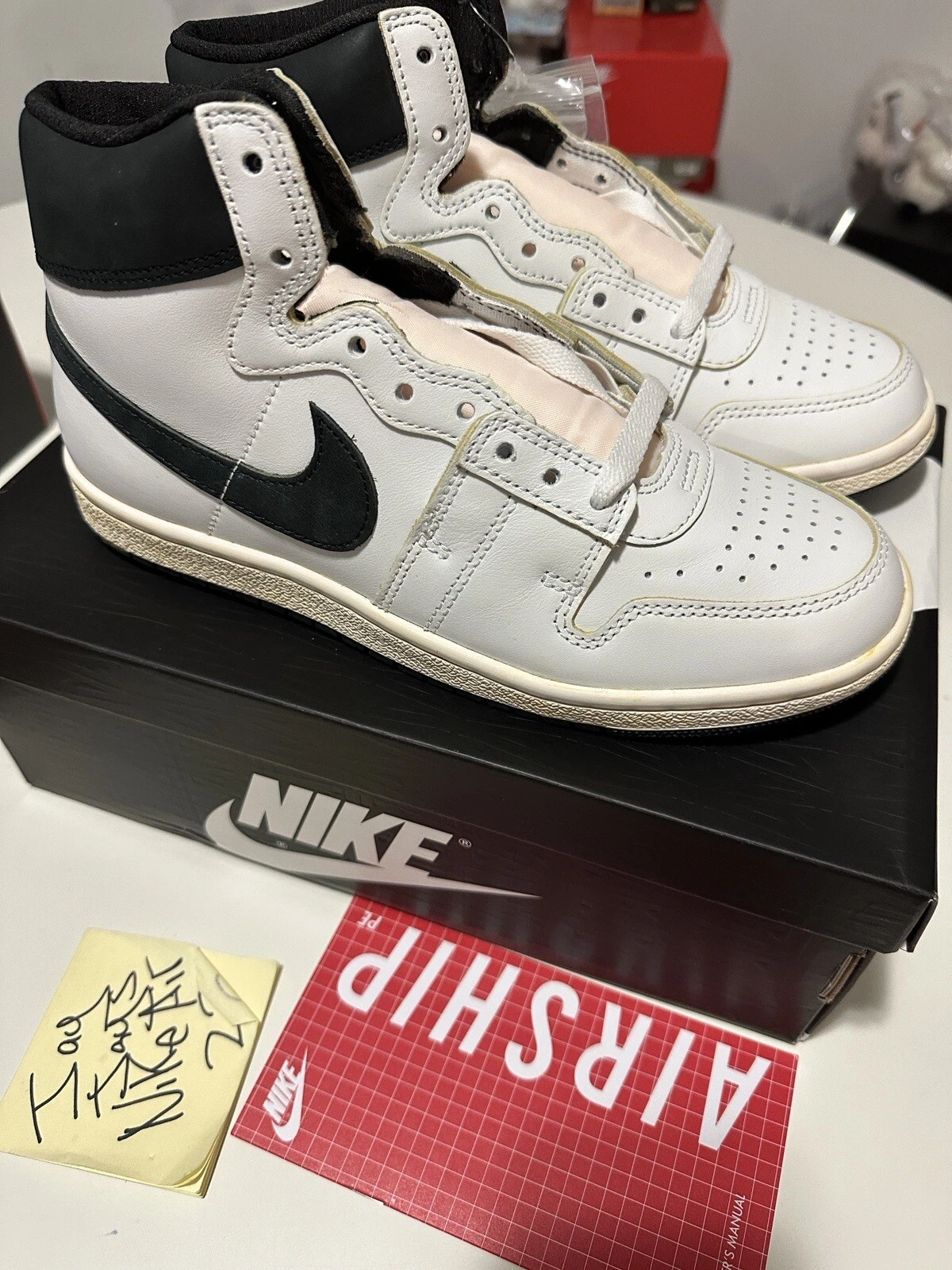 A Ma Maniere x Nike Air Ship taglia US 7 5 nero (IN MANO PRONTO PER LA SPEDIZIONE) regalo