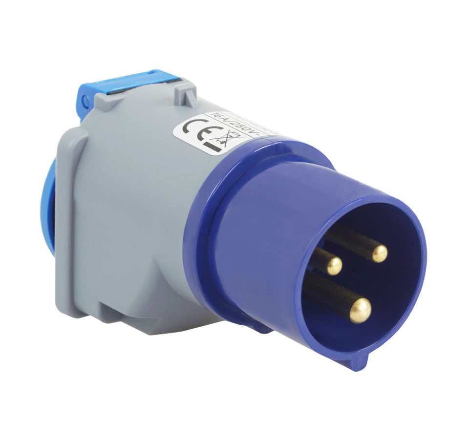 CEE Adapter Stecker Kupplung Verlängerungskabel 16A für Camping Wohnmobil Boot - Bild 3 von 4