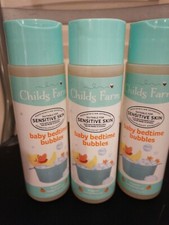 Image of 3xChilds Farm Baby Bedtime Bubbles Tangerine 250ml