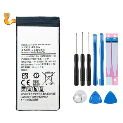 Phone Battery For Samsung Galaxy A3 ( 2015 ) A300 A300F EB-BA300ABE 1900mAh+Tool