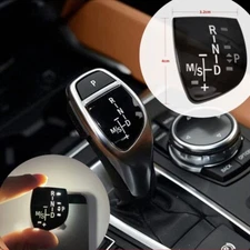 Black Gear Shifter Knob Panel Cover Sticker Trim For BMW F01 F10 F15 F30 F35 F18