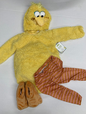 Pottery Barn Sesame Street Big Bird Baby Costume Size: 2T 3T #340