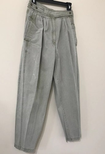 Vintage Women’s Counterparts Olive pants Solid Pants size 12 front pleats - Picture 4 of 12