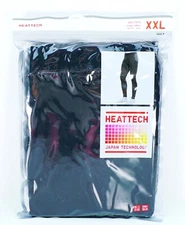 UNIQLO Men's Heattech Long Johns Tights Athletic Thermal Pants Active 2XL Xmas