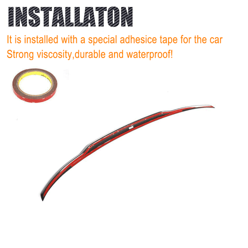 Dry Carbon Heckspoiler Lippe Middle Spoiler Passt für BMW F95 X5M LCI 2023-2024 - Picture 9 of 11