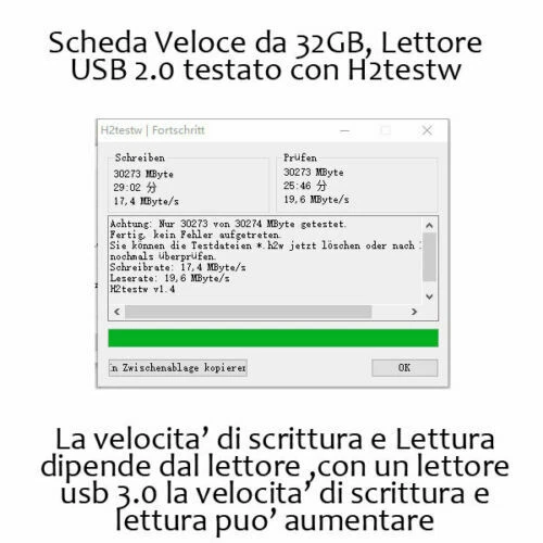 scheda di memoria TF Card da 16GB 32GB 64GB con adattatore 10 classe - Immagine 2 di 4