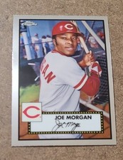 2021 Topps Chrome Platinum Anniversary base #657 Joe Morgan Reds