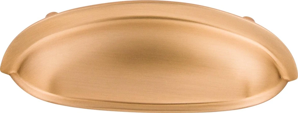 Perillas superiores M360 Colección Somerset 3" Somerset Cup Pull, níquel satinado cepillado Foto 4 de 4