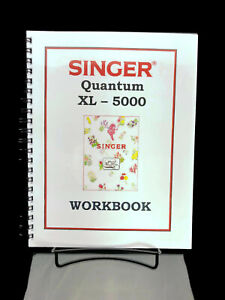 Singer Quantum XL-5000 Workbook Reproduction Reprint Copy FULL COLOR | eBay