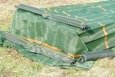 Siloschutzgitter 5m breit Monofilgewebe Siloabdeckung Silagenetz TEC 220 g/m²