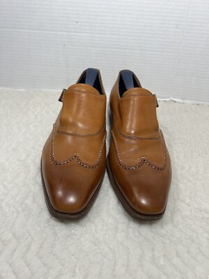 Gravati Brown Leather Loafers, Size 8.5 Vintage GRAVATI Shoes Authentic Brown Moccasin Loafer Size  main image 3