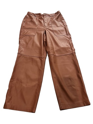 Pantalon J Brand Femme Taille 29 - Couleur Mocha (Brun Cire) - Coupe Straight Leg