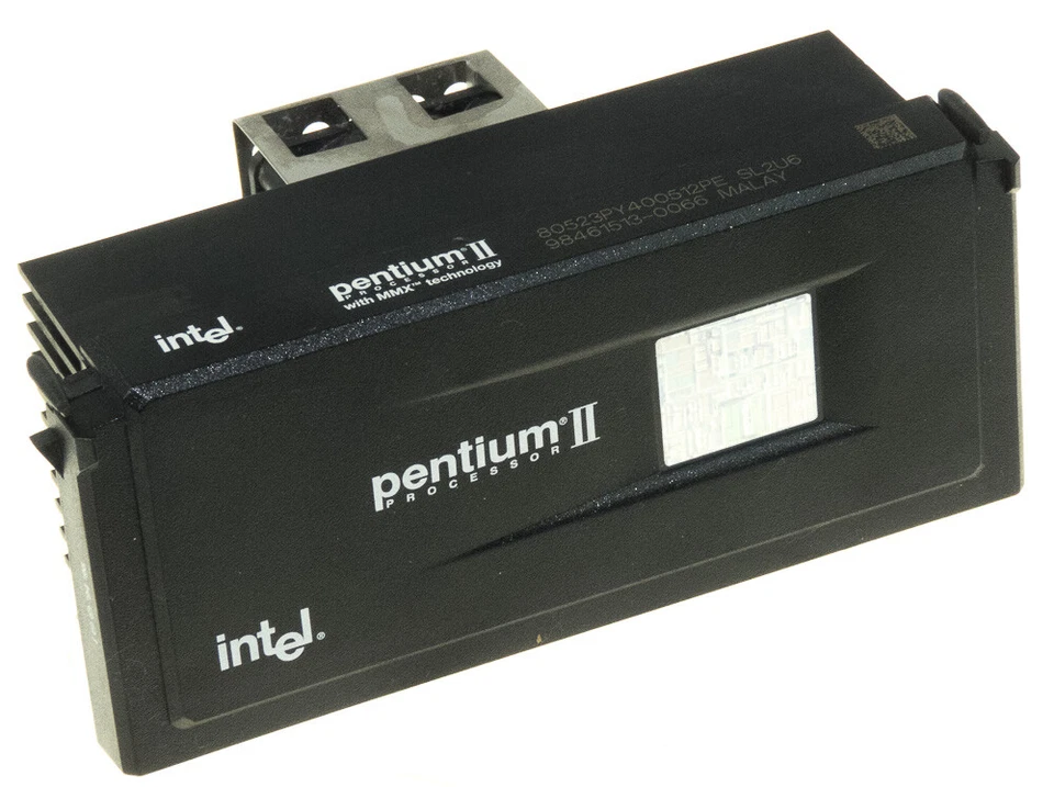 Processor CPU Intel Pentium II SL2U6 400MHz SLOT1 With Cooler - Image 2 of 2