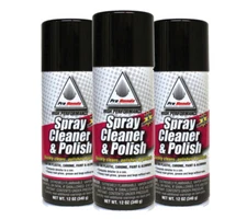 PRO HONDA MOTORCYCLE HIGH PERFORMANCE SPRAY CLEANER & POLISH 3 CANS 12 OZ