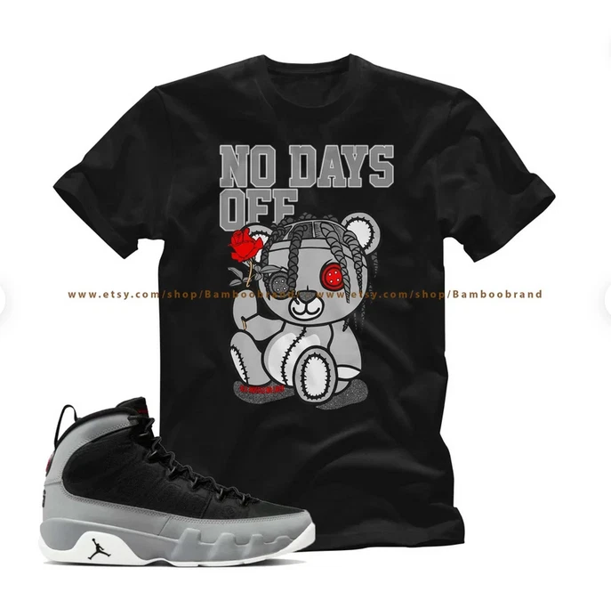 Jordan 9 top matching shirt