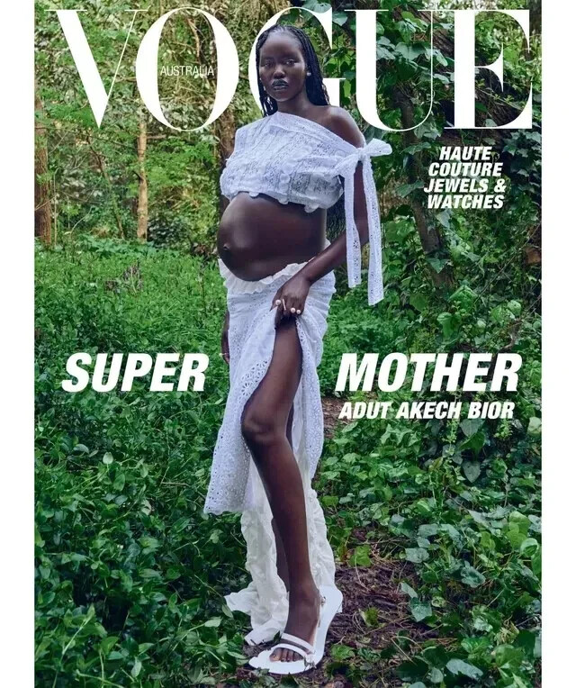 Vogue Australia Magazine November 2024 Super Mother Adut Akech