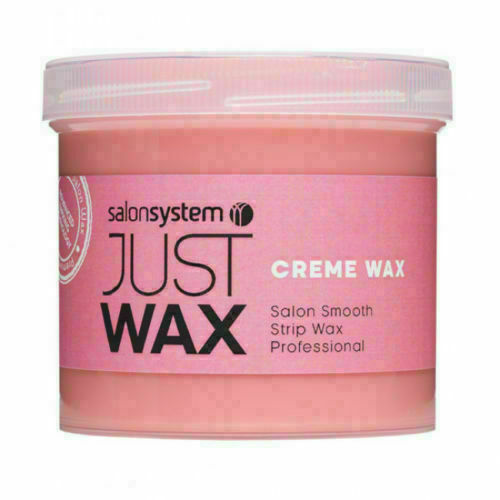 Salon System Just Wax Hair Removal Waxing Single Pot 450g, Spatulas wax Strips, - Picture 17 of 47