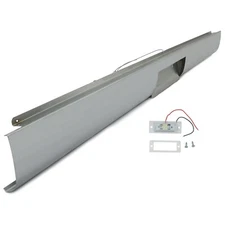 For Ford F100 Fleetside 1967-1972 Truck Steel Roll pan w/Plate Box Center& Light