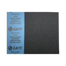 100PCS 9x11" Sandpaper 60 Grit Dry Wet Sand Paper Silicon Carbide Sanding Sheet