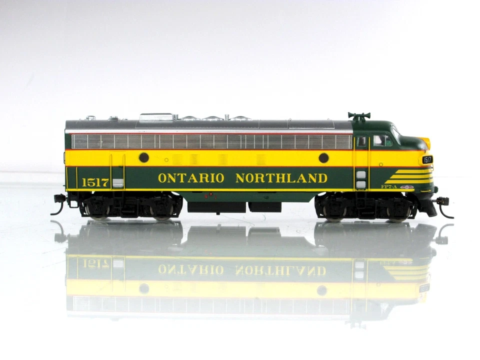 HO Scale ***ONTARIO NORTHLAND*** FP7A #1517 -Intermountain 49948S, DCC QSI Sound - Image 2 of 4