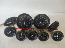 Smiths Kit 52mm Oil Temp Oil Psi Fuel Amp Speedo 0-180 Mph 0-80 Rpm 85mm Bb