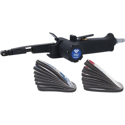 KS TOOLS BRILLIANT Druckluft-Bandschleifer-Satz, 23-tlg