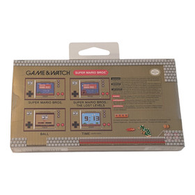 Nintendo Game & Watch Super Mario Bros Handheld Console Clock Sealed Ships Now