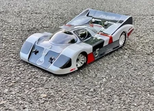 Delta Plastik 0097 Mercedes C 1/8 Scale GP RC car (Clear) body 2mm