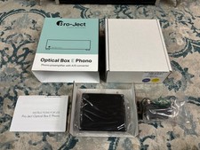 Pro-Ject - Optical Box E Phono Black Phono Pre-Amp - Brand NEW