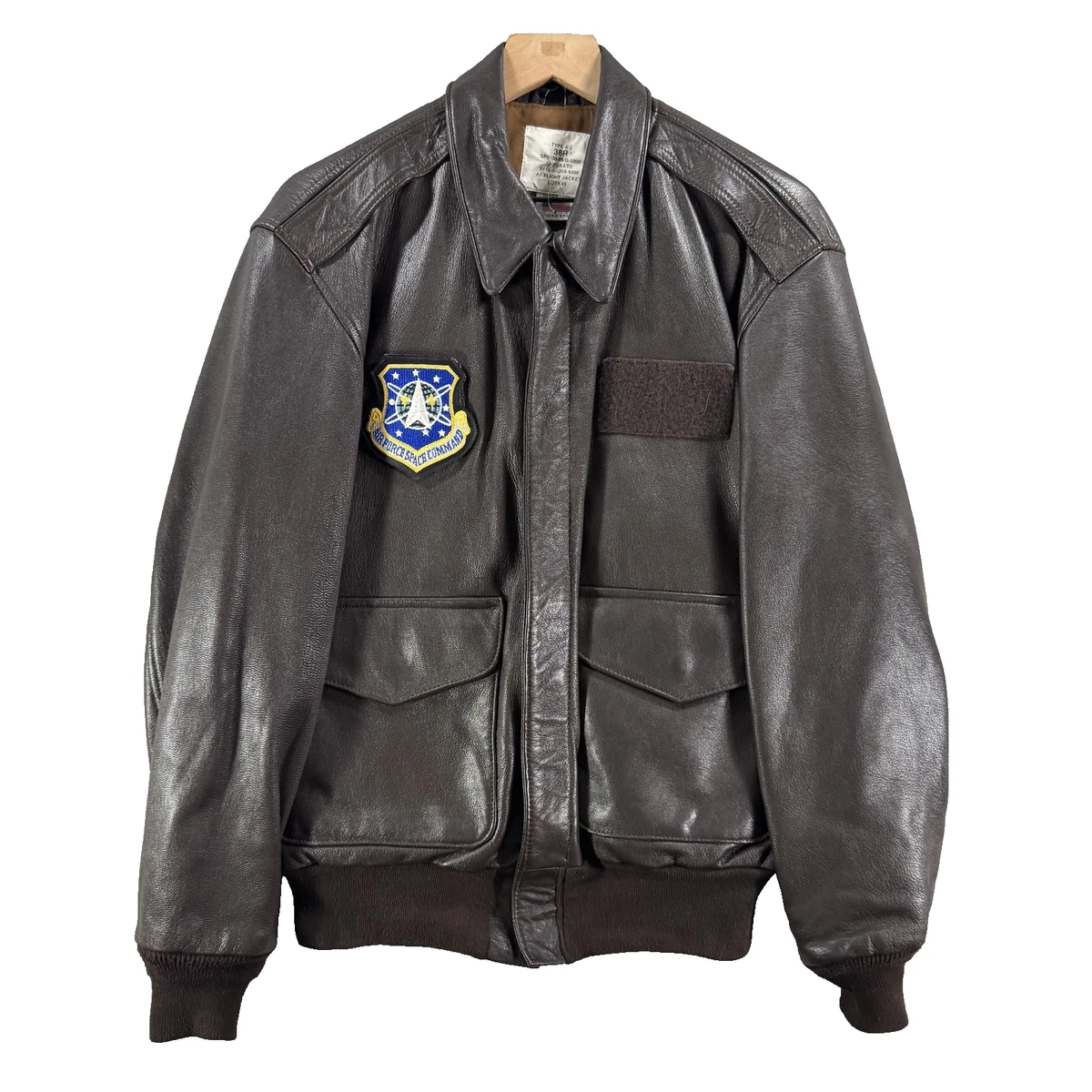 avirex leather flight jacket products for sale | eBay