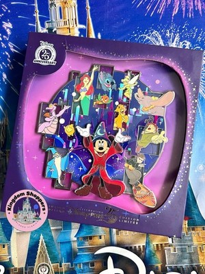 2025 Disney Parks The Most Magical Place On Earth Jumbo Pin Set Of