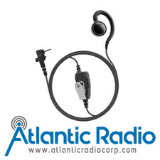 Atlantic Radio SWVL1W-H5 Swivel Earpiece with 1-Pin Connector