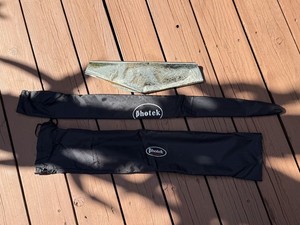 Photek Pro Sock Umbrella with sock diffusion, Gold and Silver Internal Reflector