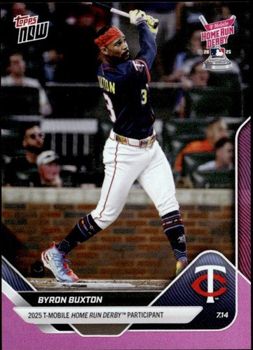 Byron Buxton 1st Cycle at Target Field - 2025 MLB Topps NOW - Card