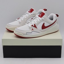 HJ6777-116 Nike Jordan CMFT Era Blanco Vela Negro Rojo Universitario (Para hombres)