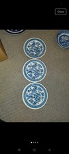 3 Vintage Ridgway "Jacobean" Coasters - England, 1972