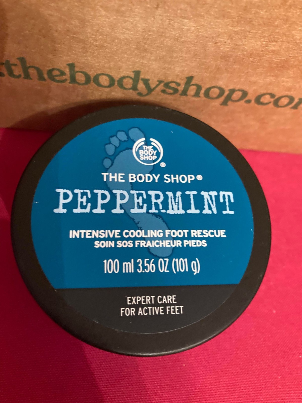 The Body Shop PEPPERMINT Intensive COOLING FOOT RESCUE *RARE