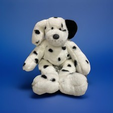Retired Build A Bear Dalmatian Dog Plush 17 Stuffed Animal Red Collar
