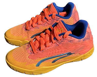 #ad Puma Stewie 3 Dawn In Cuse Basketball Sneakers Women 7.5 Peach Yellow Sizzle $39.99