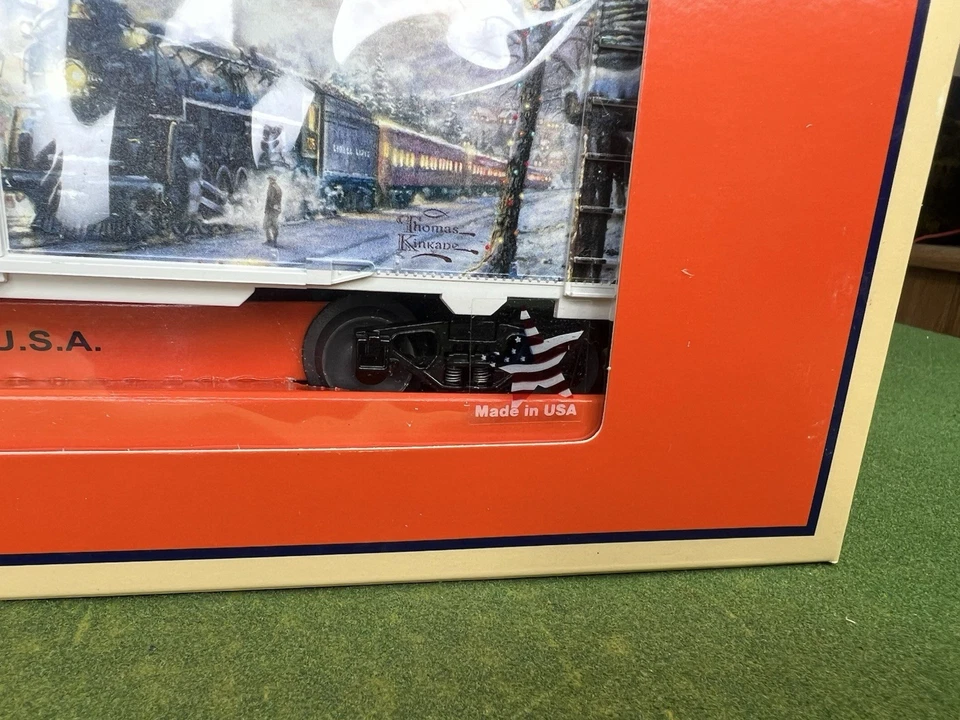 Lionel O Scale #6-39350 THOMAS KINKADE "ALL ABOARD FOR CHRISTMAS" BOXCAR MINT - Image 2 of 4