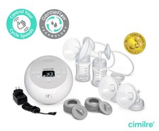 NEW UNOPENED Cimilre S6 Adjustable Double Electric Breast Pump