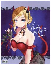 Kristen McGuire Signed 8x11 Anime Print Alice Autographed Zobie COA