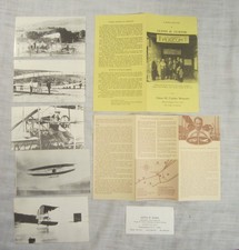 GLENN H. CURTISS MUSEUM -- 5 Postcards, 2 Brochures & OTTO P. KOHL Business Card